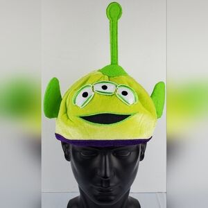 Disney Pixar Youth OS Toy Story Green Alien Beanie Cap Novelty Costume Hat - NWT